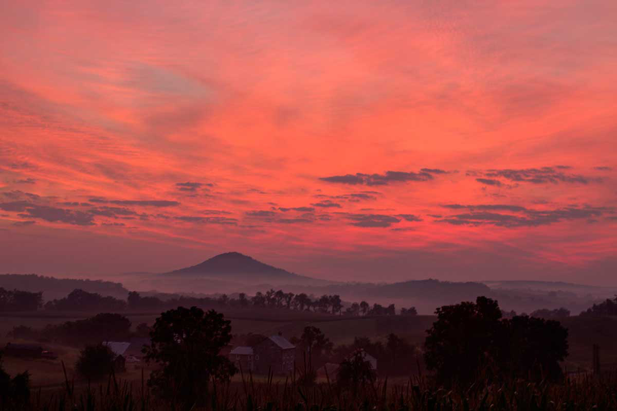 Red sky in morning...