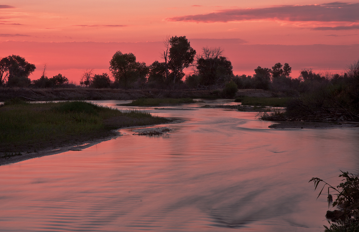 Sunrise on the Platte