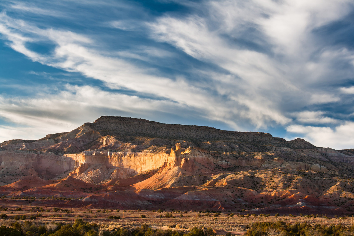 Ghost Ranch sunset