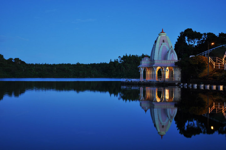 Morning temple