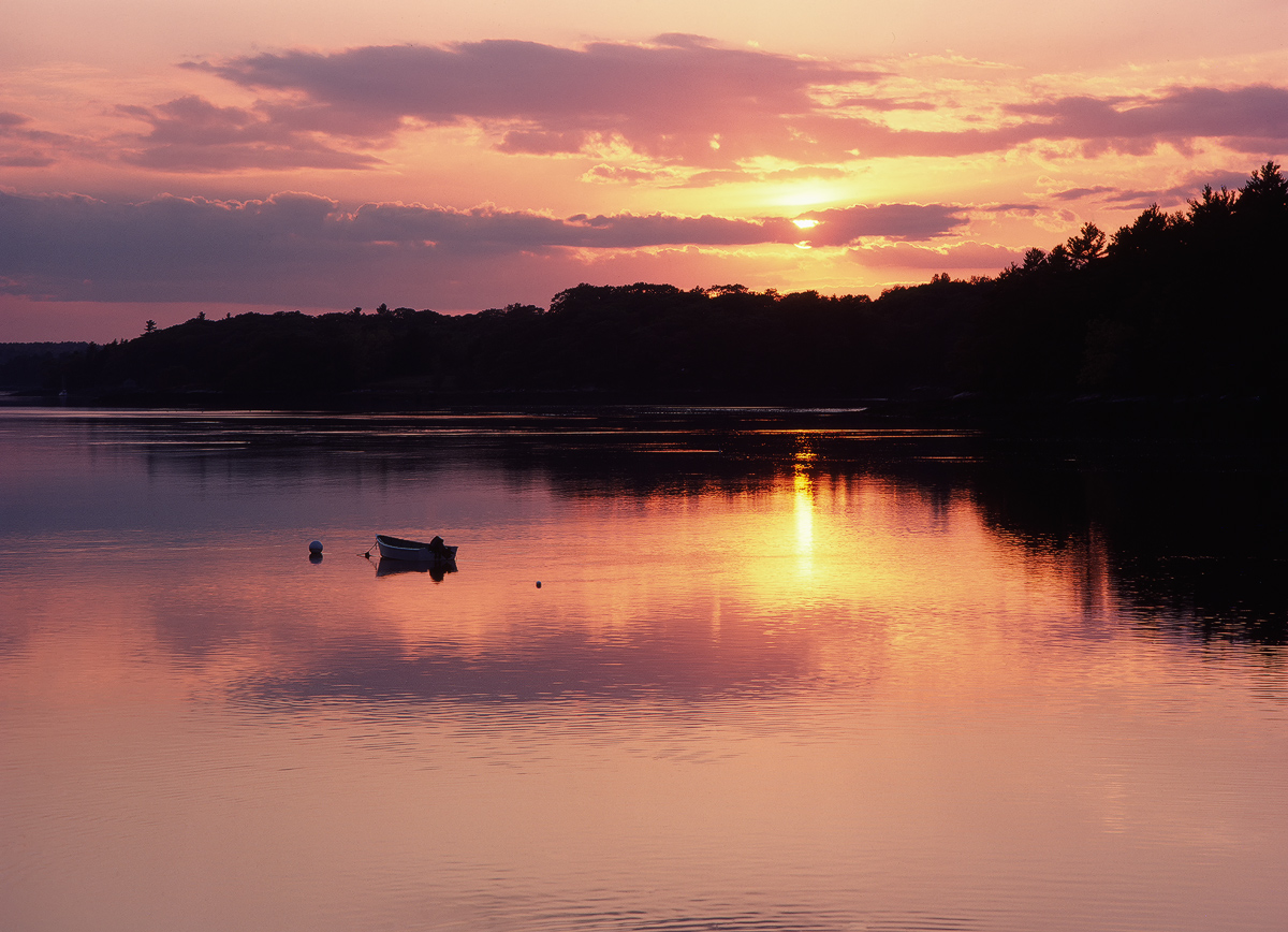 Back River Sunset