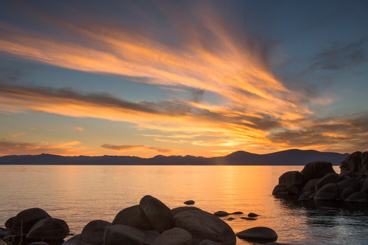Tahoe sunset