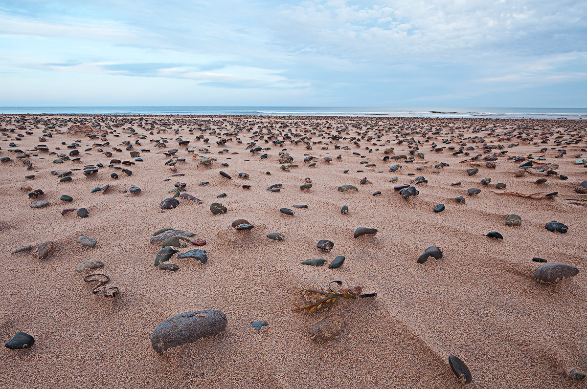 Pebbles and Sand