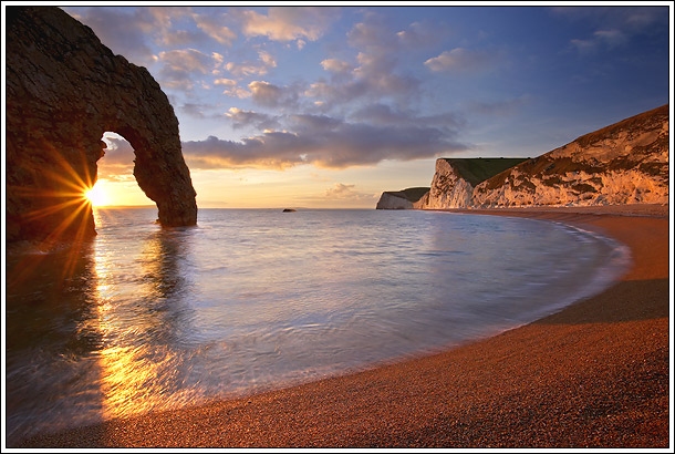 Durdle Door Coastline