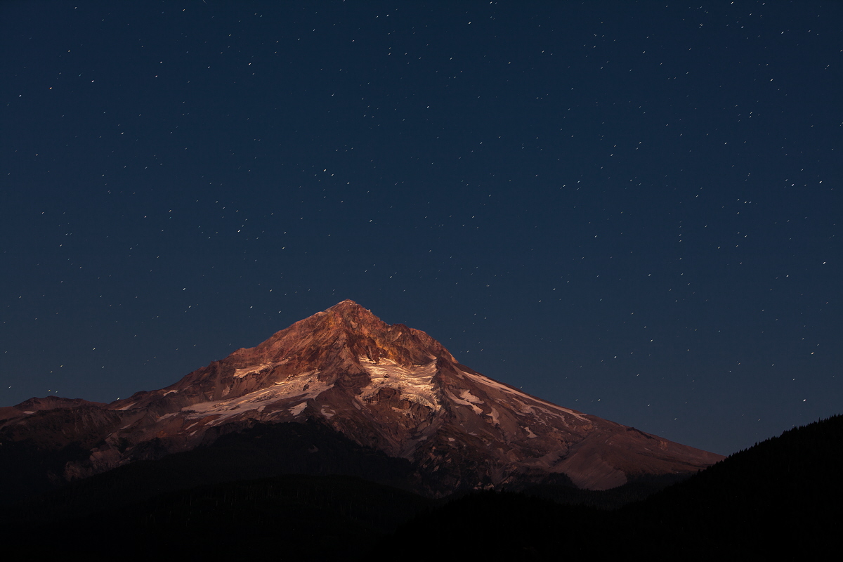 Mt Hood from Lolo Pass