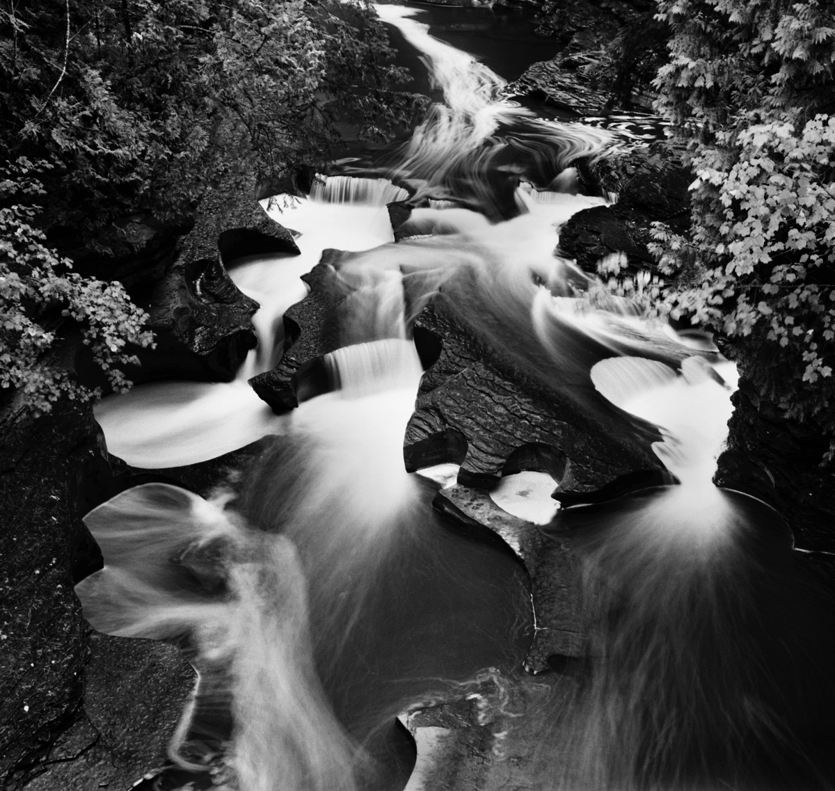 Presque Isle Waterfall