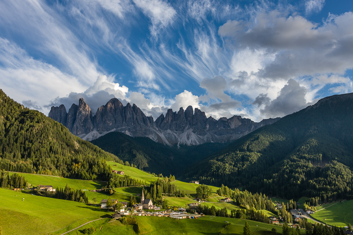Santa Maddalena & Clouds