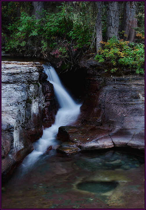 Glacier NP Waterfall