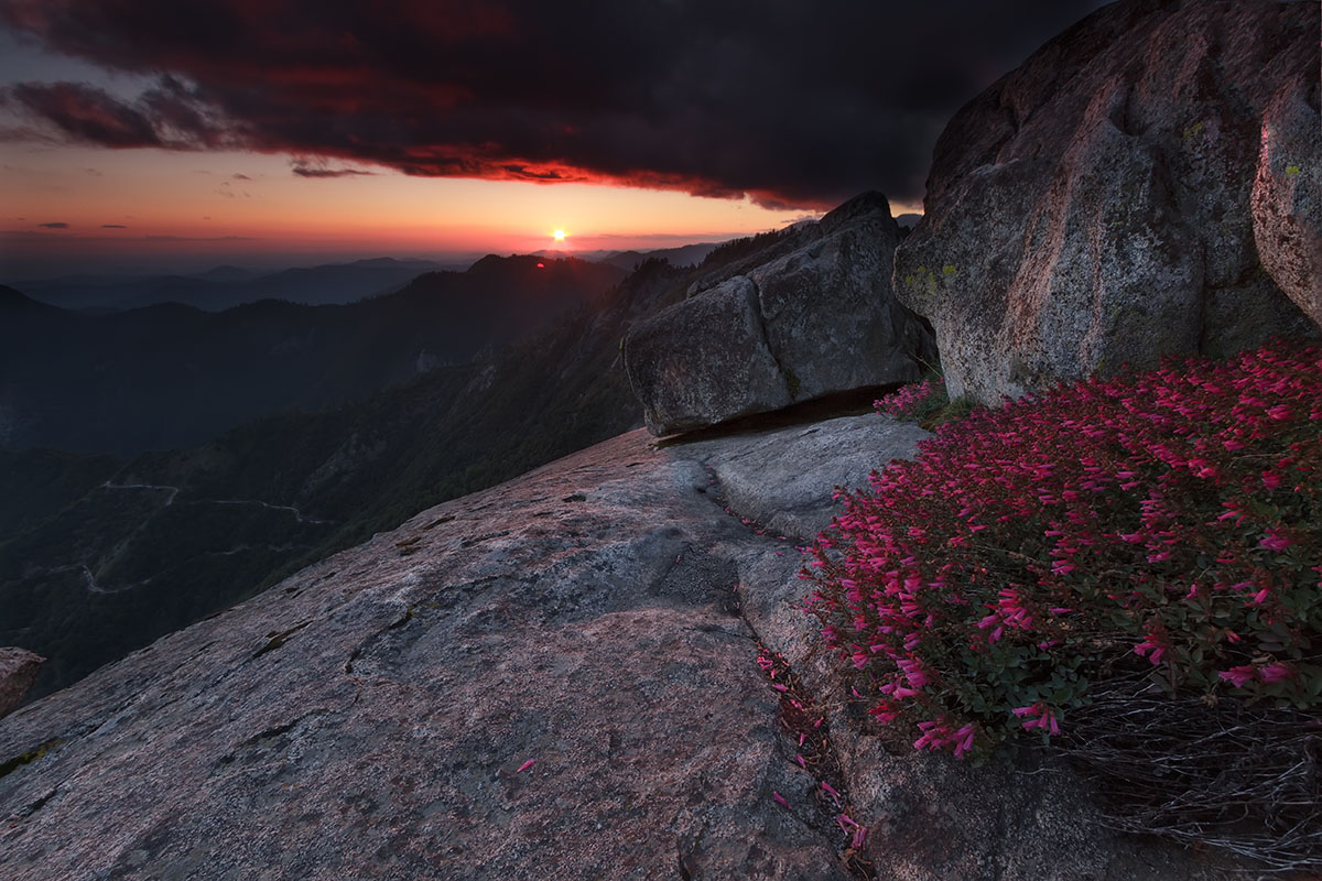 Moro Rock Sunset