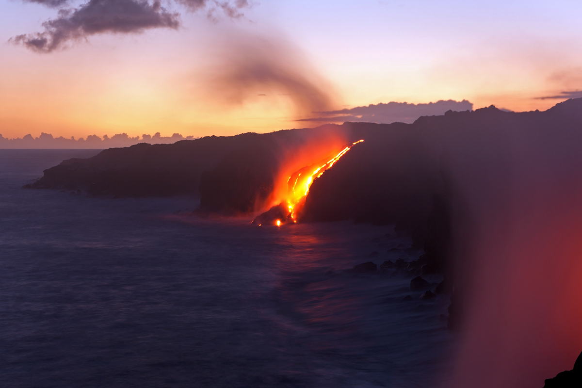 Lava Cascade