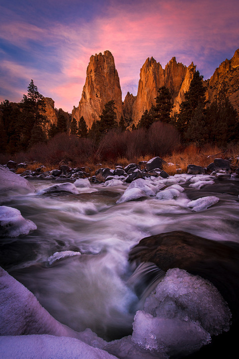 Sunset Spires