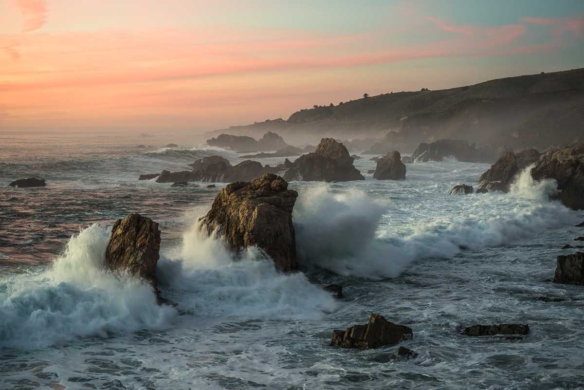 Sunset Waves