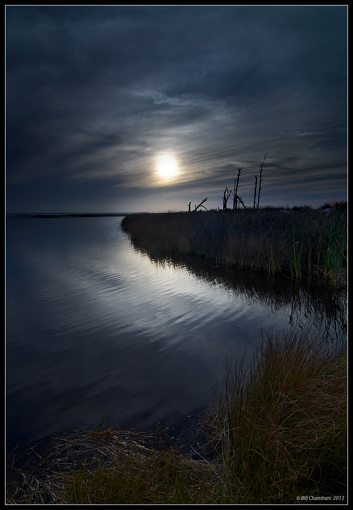 Moonrise over Lagoon
