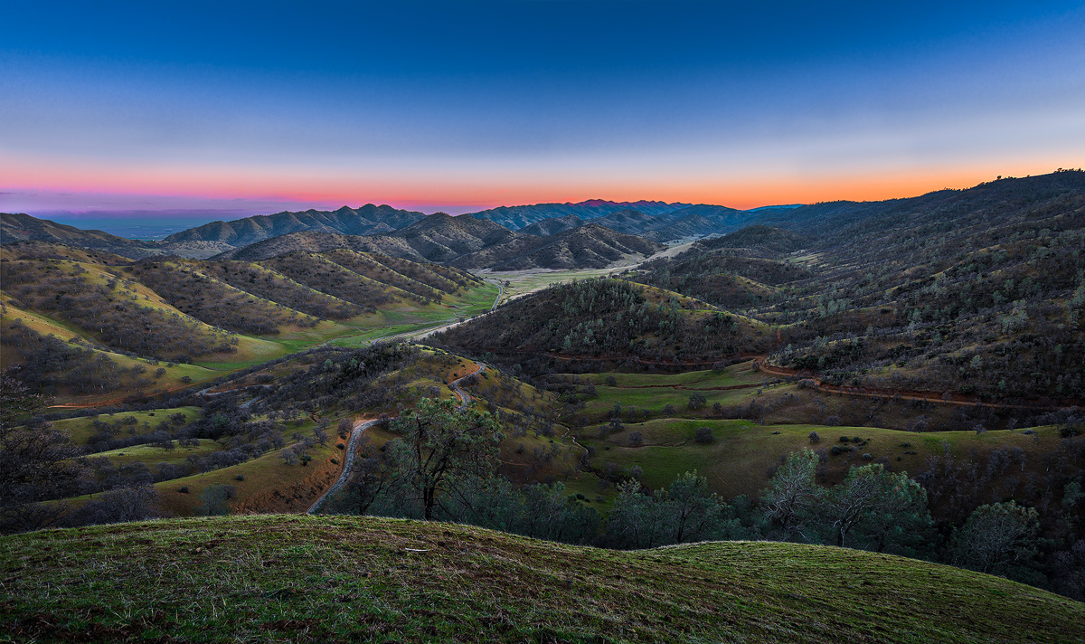 Coastal Range Twilight
