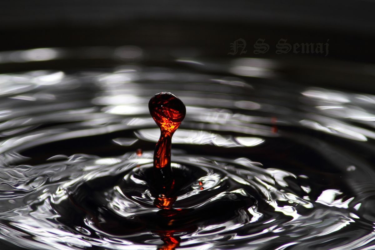 Fiery Droplet