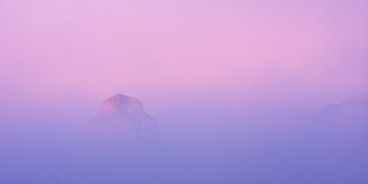 Monument in the Fog