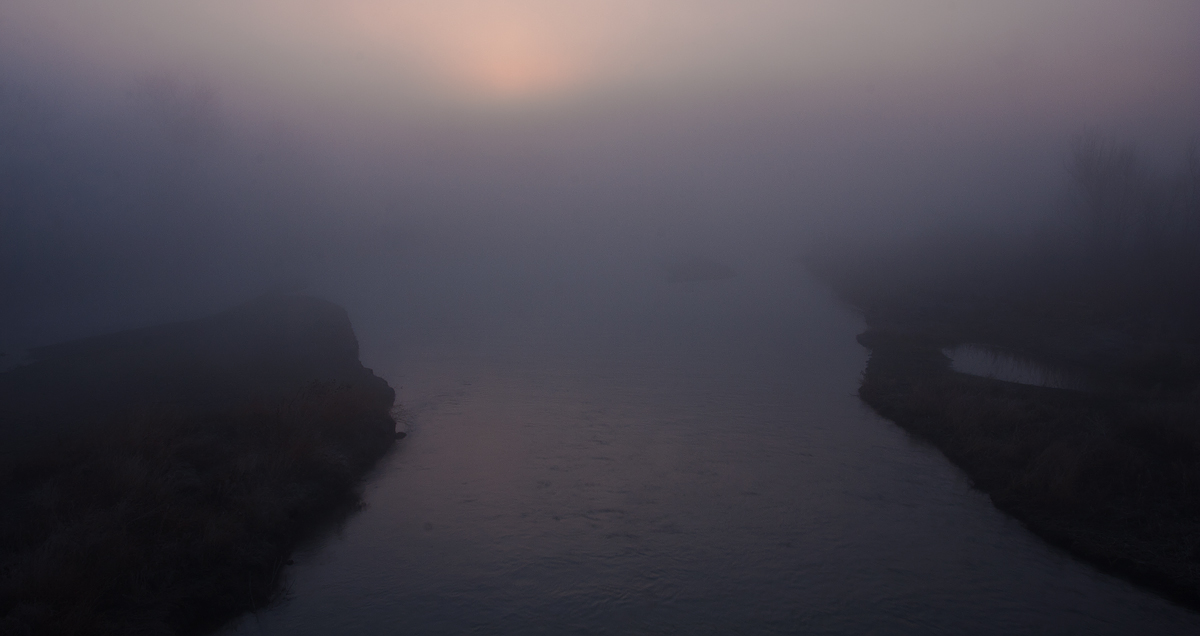 Fog on the Platte