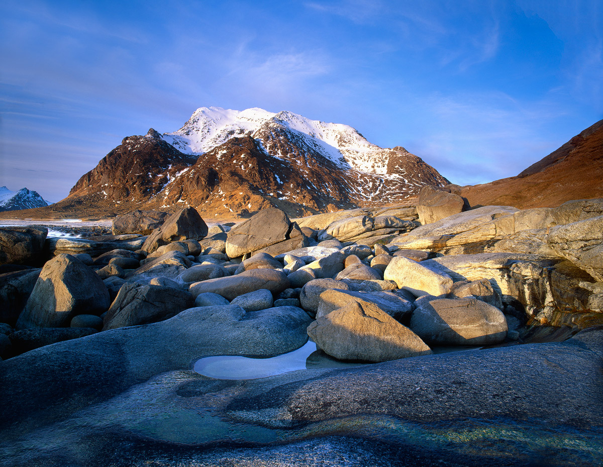 Mountains, Rock, Ledge