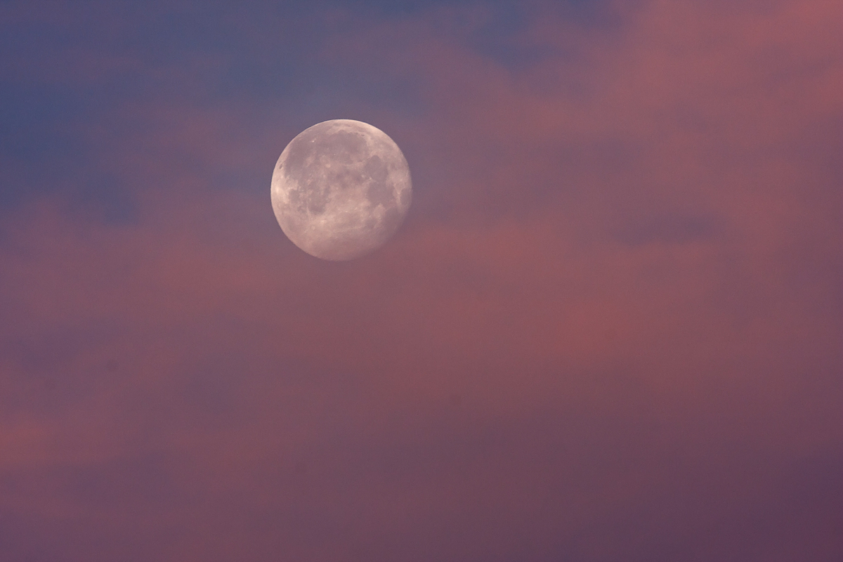 Moon at Sunrise