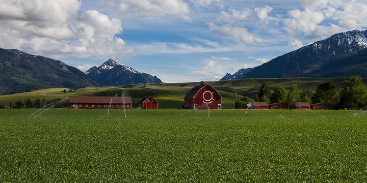 Wallowas with Farm