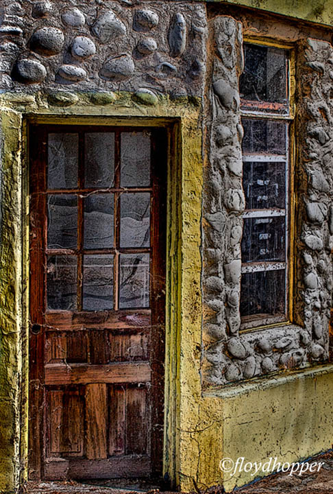 Old Window and Door HDR