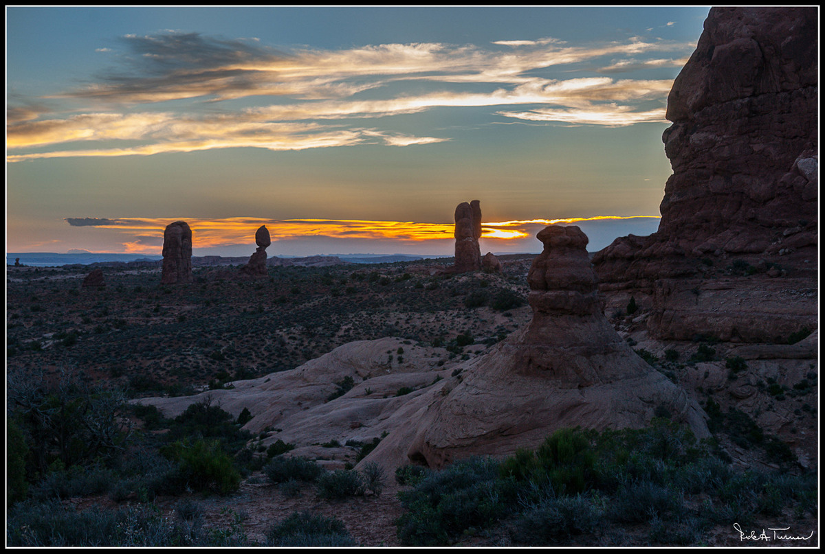 Arches Sunset