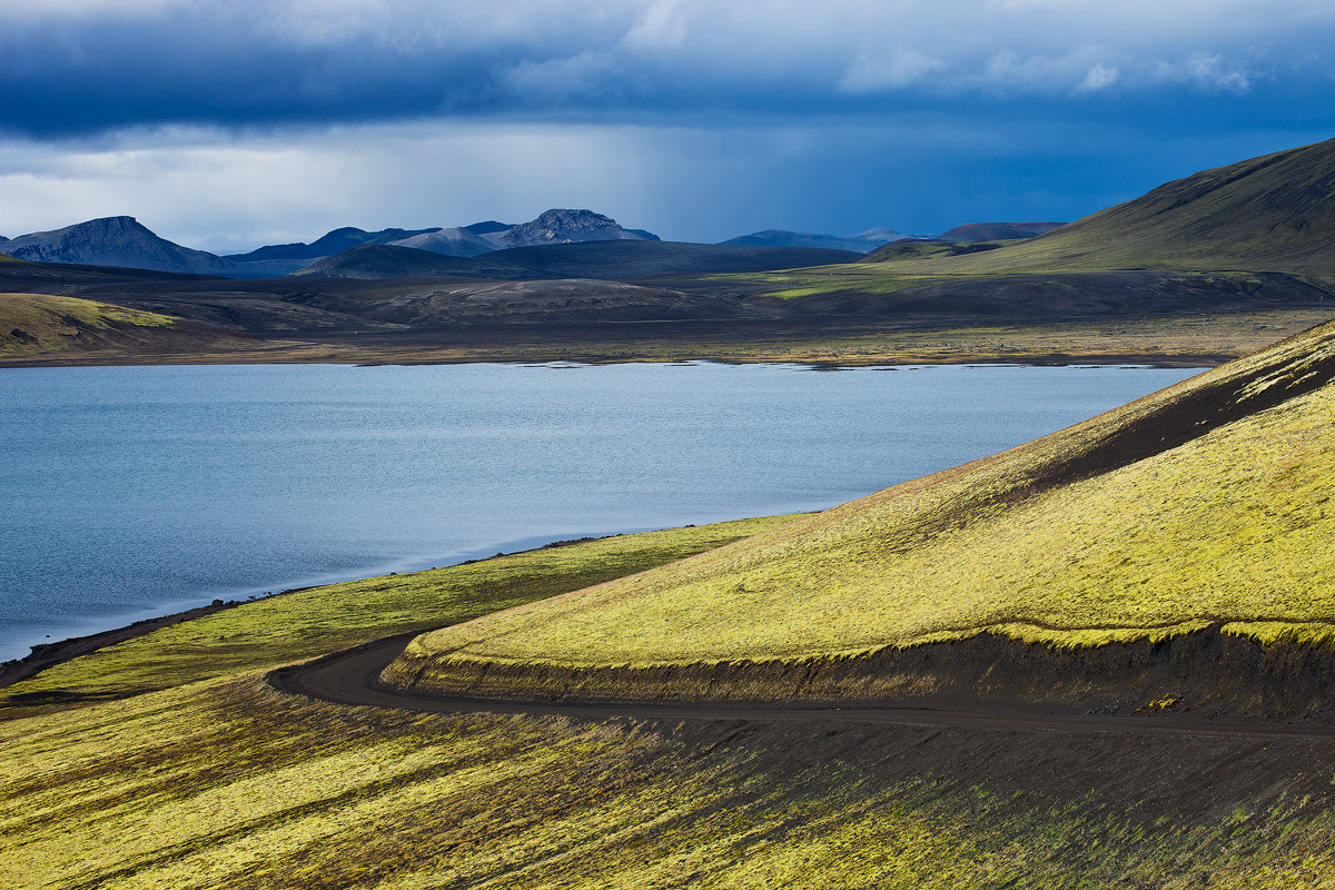 Moonscape lake