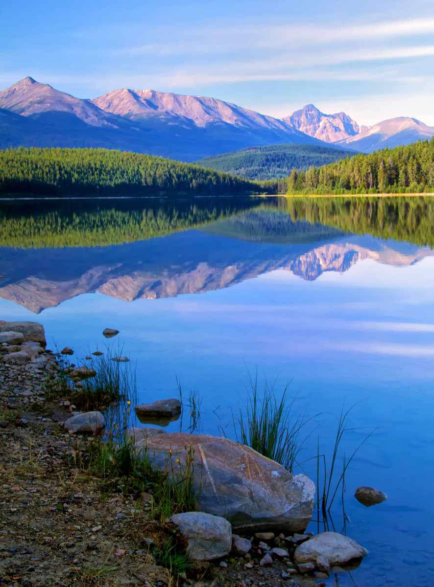 Pyramid Lake reflections