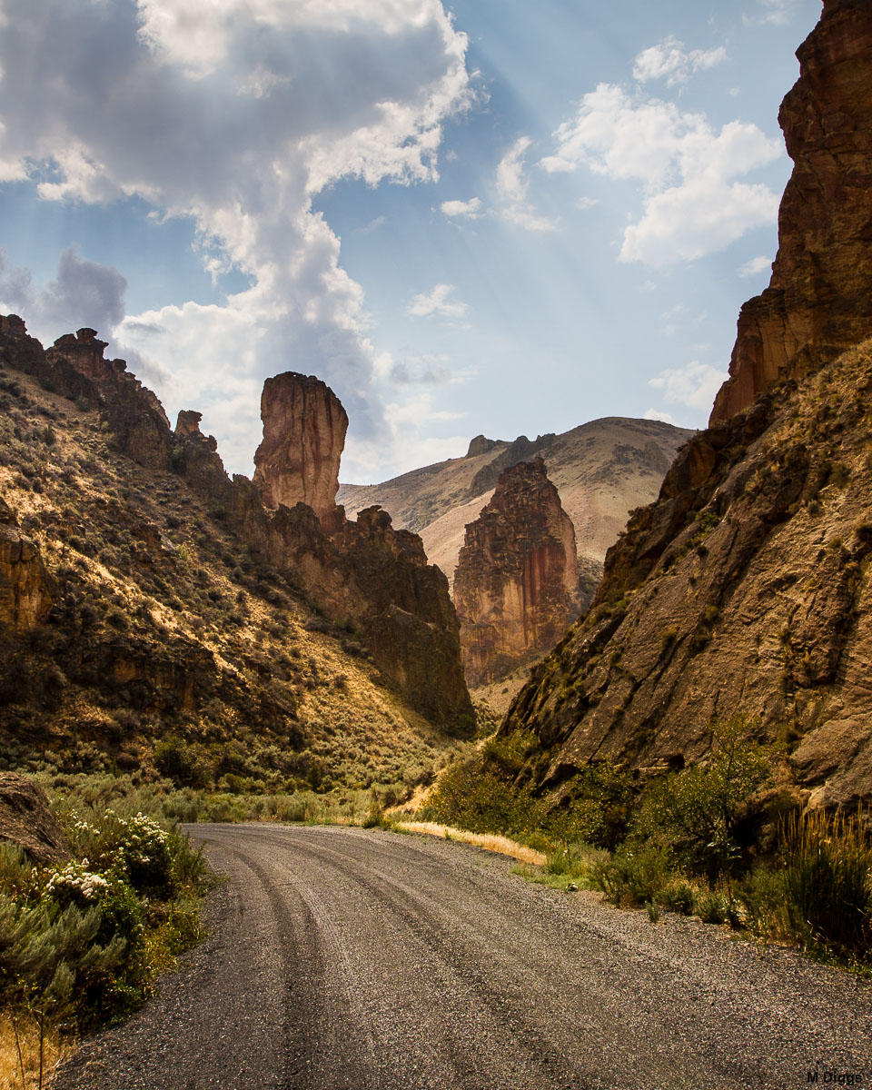 Leslie Gulch Road