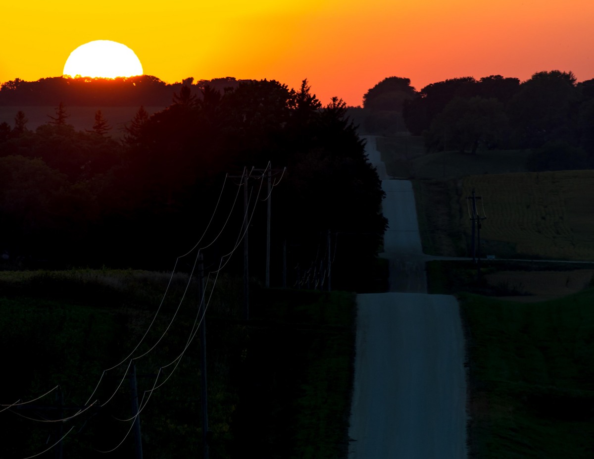 Country Road Sunset/Repost
