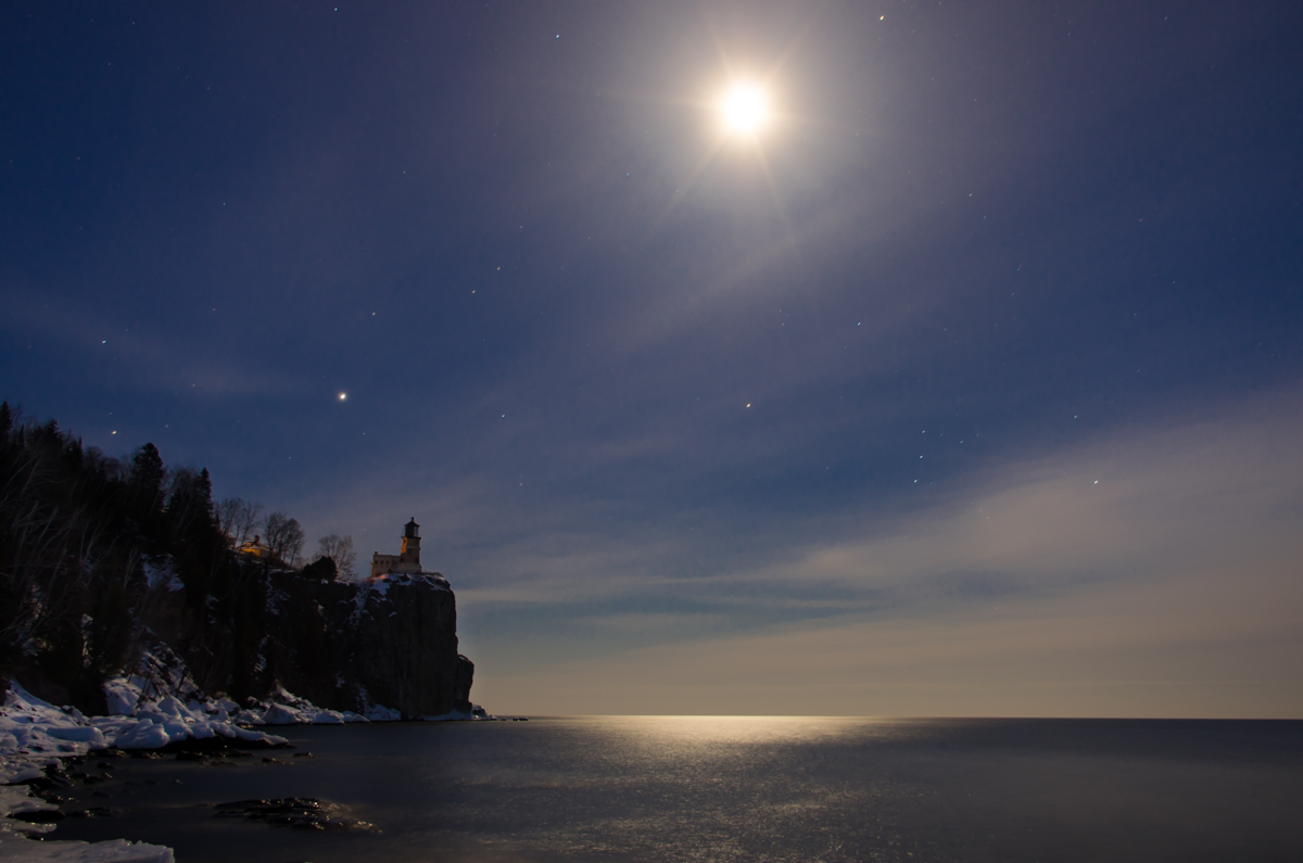 Split Rock Moonlight