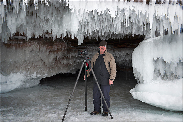 At the Ice Caves