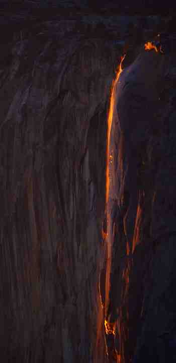 Horsetail Falls Firefall