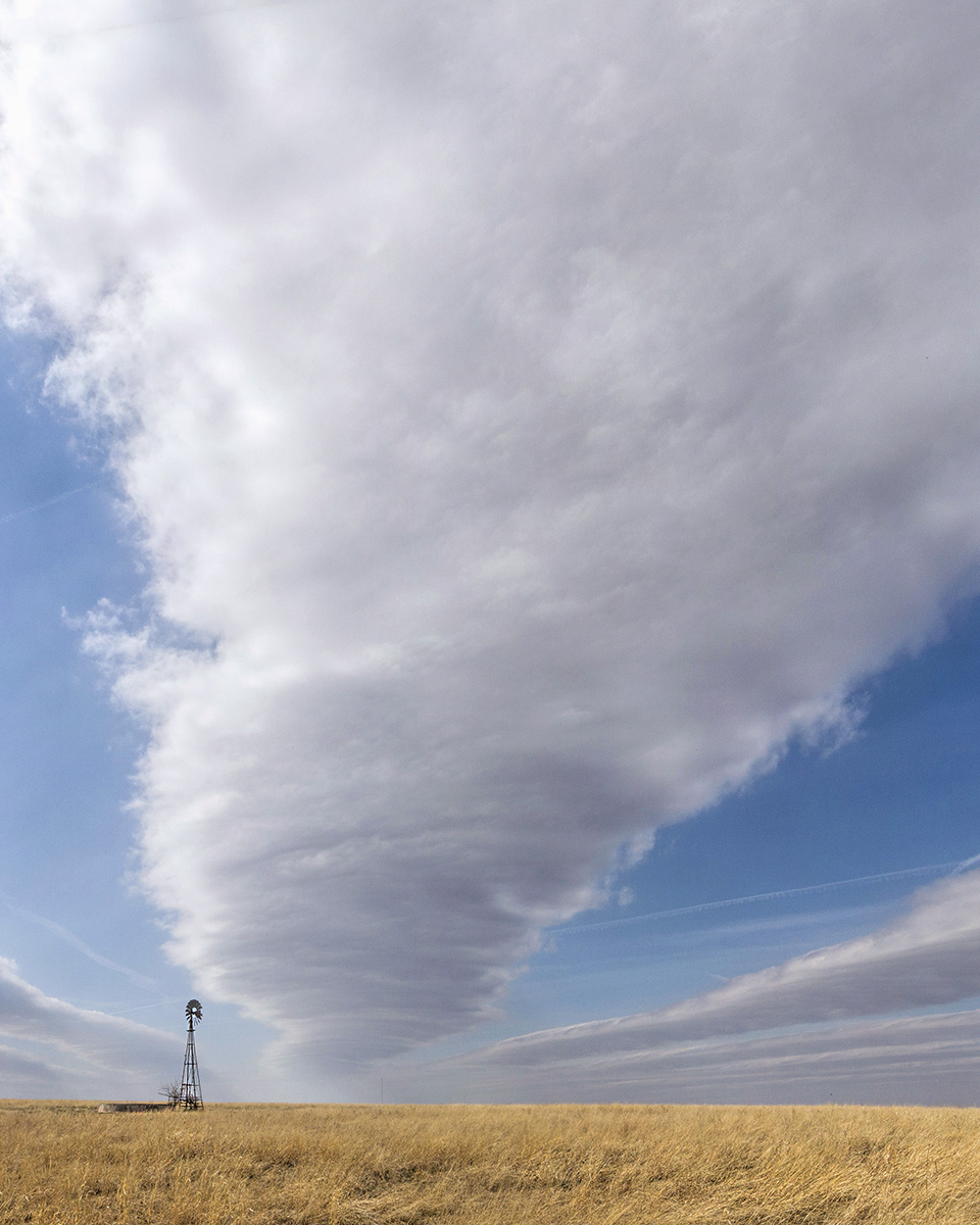 Stacked clouds
