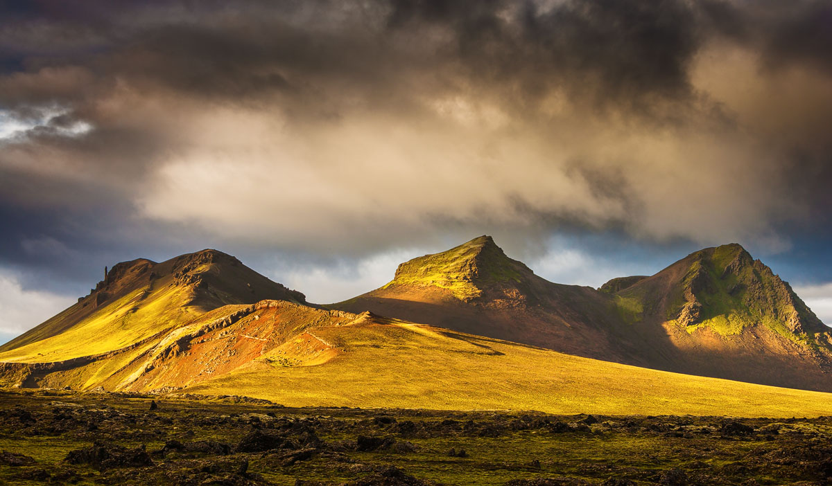 Sunset Central Iceland