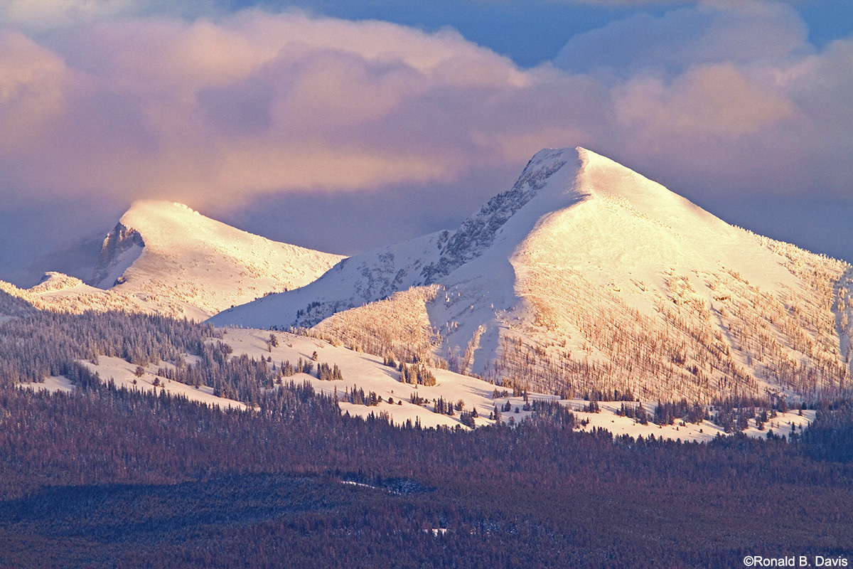 Mountains at Sundown