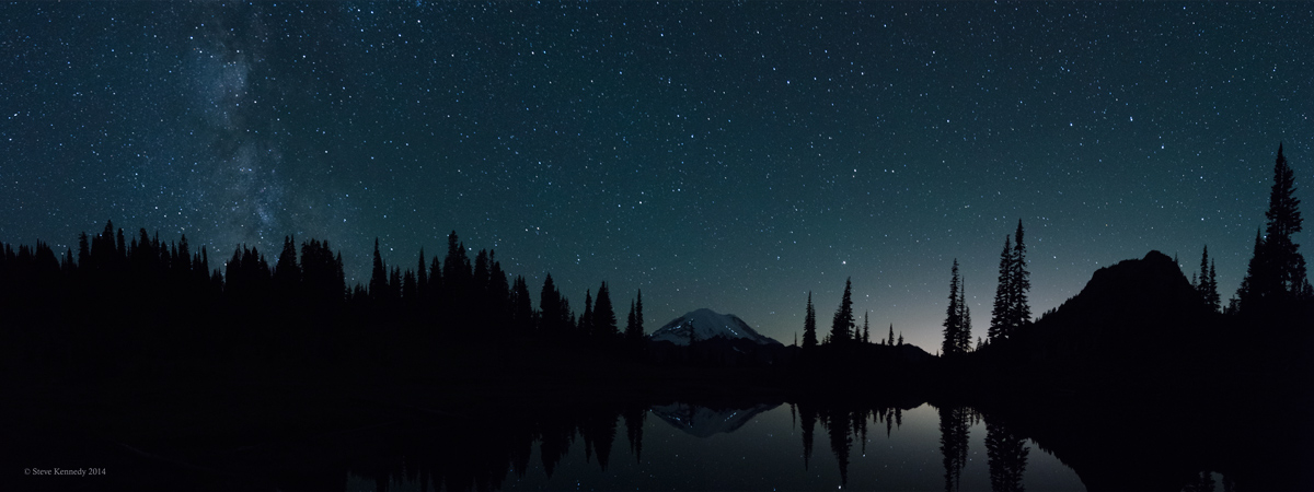Starry Night on Rainier