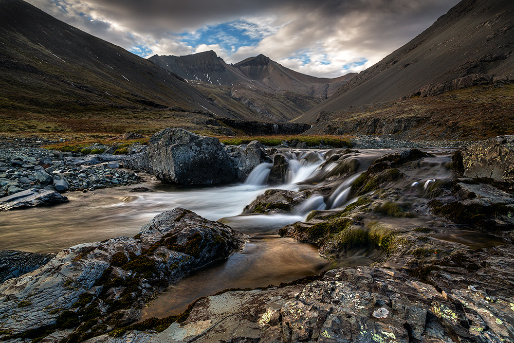 Scottish waterfall