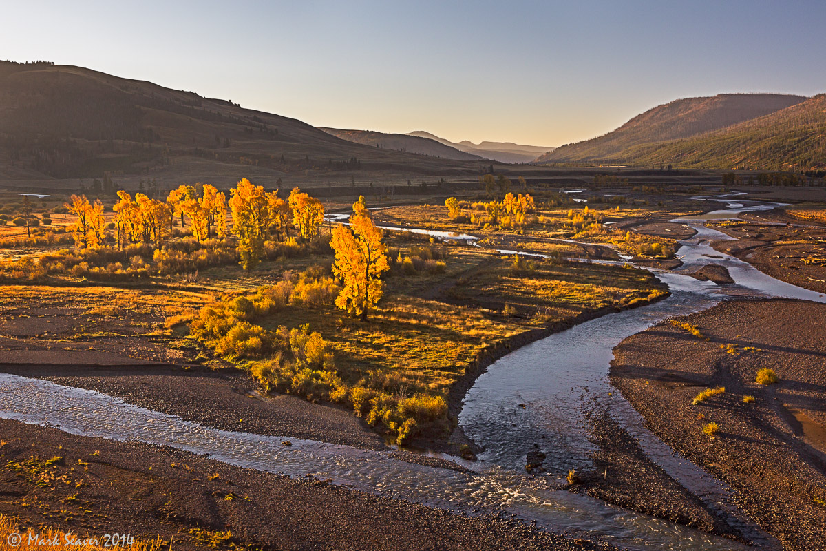 Fall at Lamar Confluence