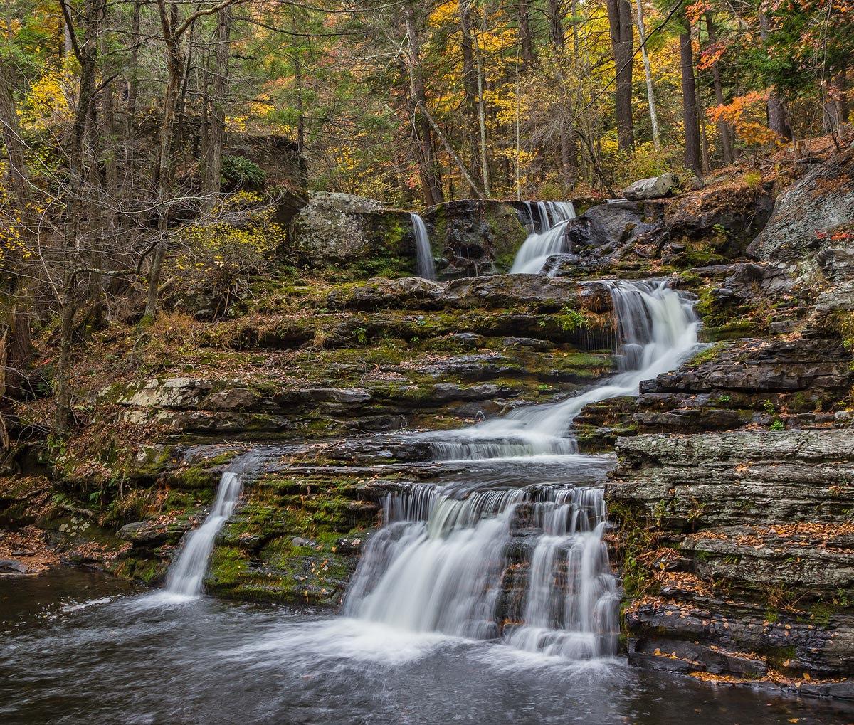 Falls in fall.