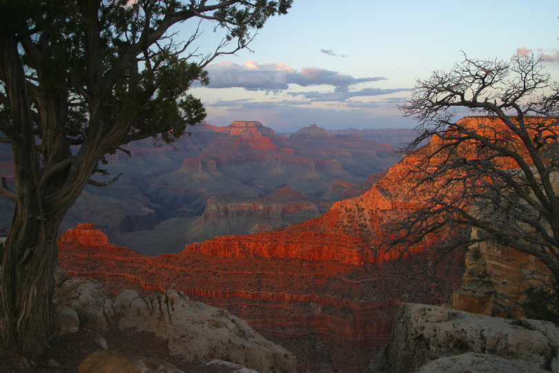 Mather Point Sunset