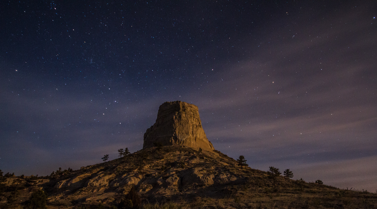 Moonlight on the Hills