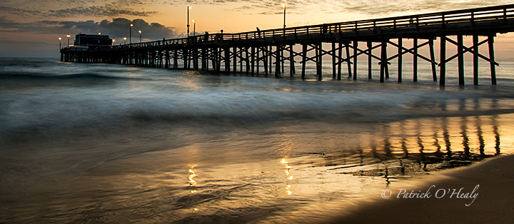 Newport Pier Sunset