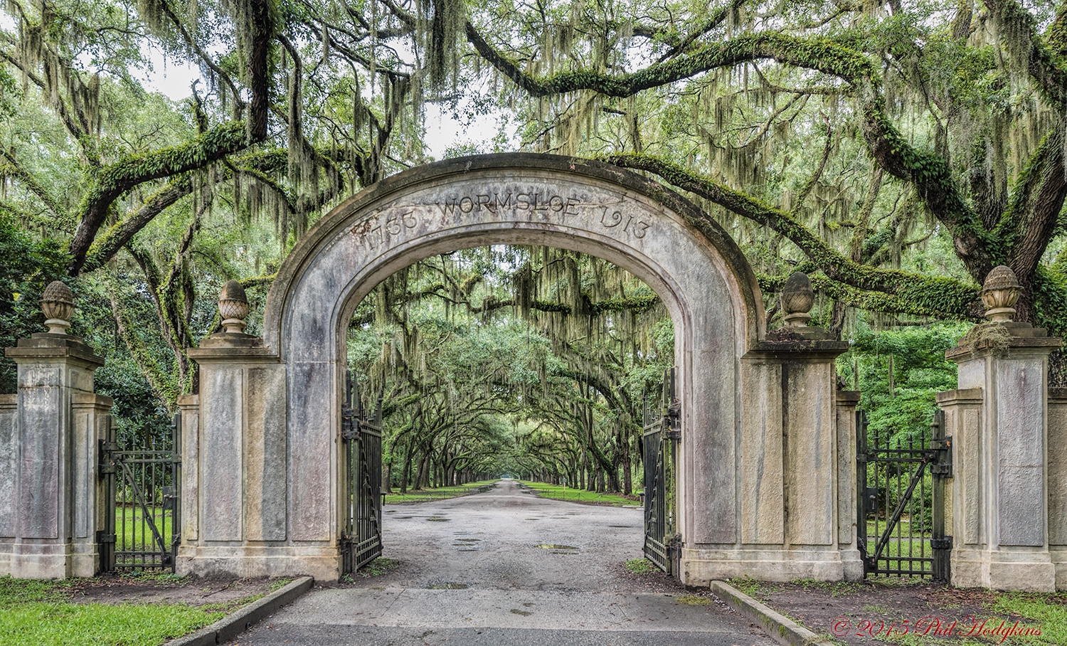Wormsloe Gate and Lane