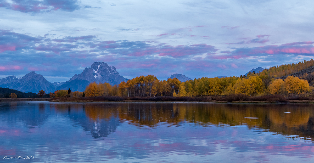 Oxbow Autumn Sunrise