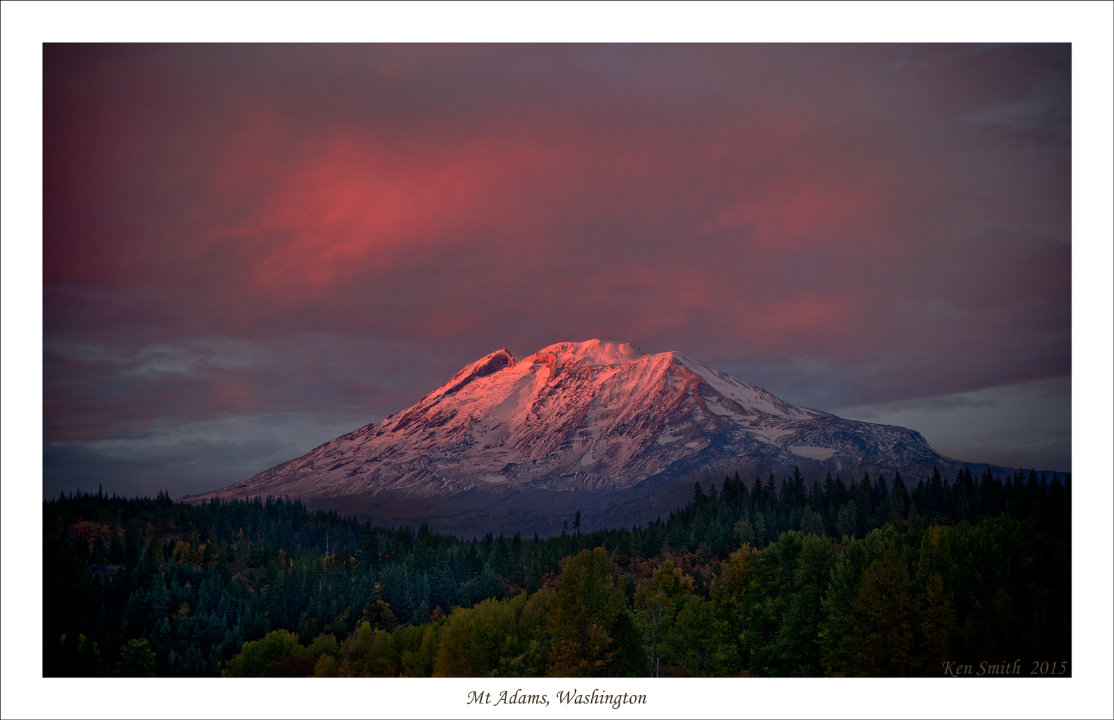 Mt Adams, Wa
