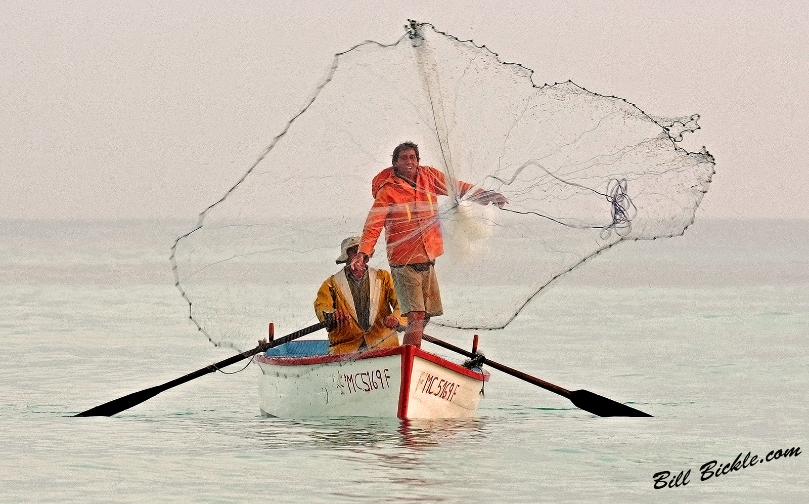 Cuban  Casting his  Net