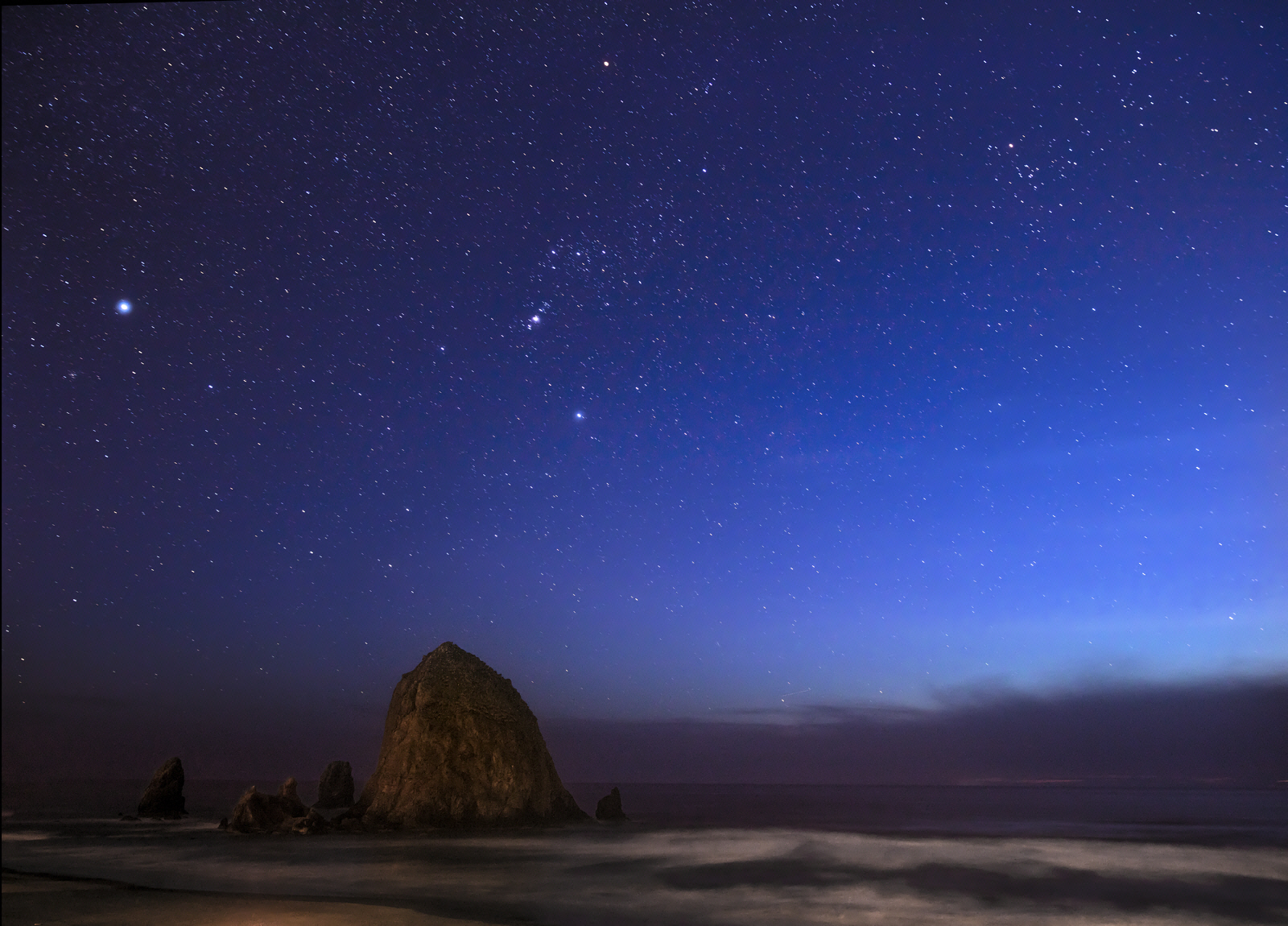 Haystack Rock, Orion