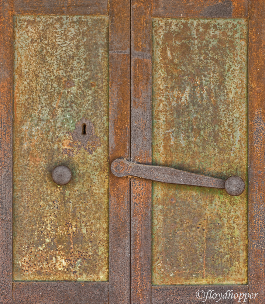 Rusted Door and Hardware
