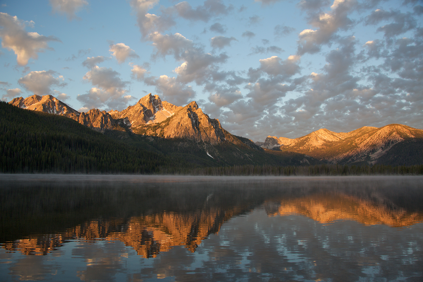 Stanley Lake, 6:10 AM